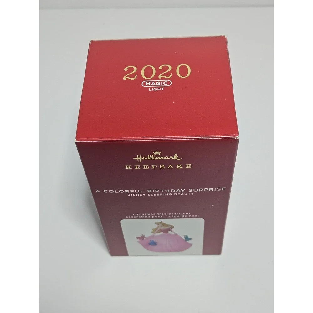 Hallmark 2020 Disney Sleeping Beauty A Colorful Birthday Surprise Ornament Light